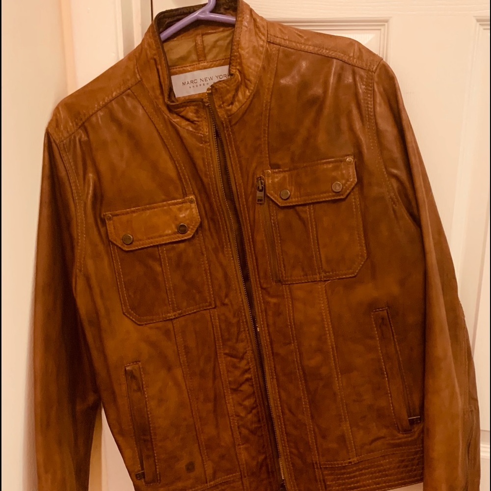 Leather jacket